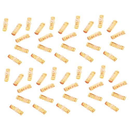 ERINGOGO 50 Rollen Von Mini Kleine Schriften Dekore Miniaturpapierhistorte von ERINGOGO