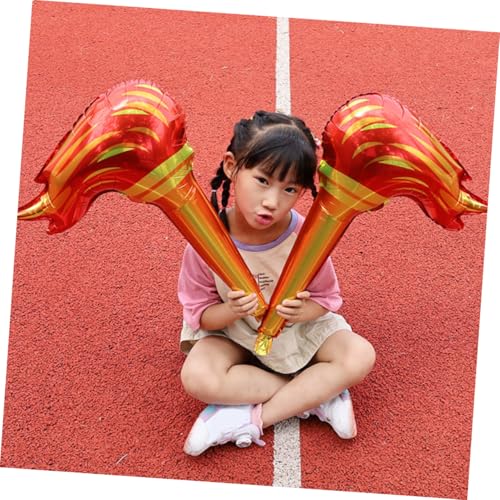 ERINGOGO 50 Stück Aufblasbare Fackel Groß Realistische Partydeko Leichtes Kunststoffspielzeug für Mittelalterliche Feiern Sportwettkämpfe und Fotosessions ERINGOGO 50 Stück Aufblasbare Fackel Groß Realistische Partydeko Leichtes Kunststoffspielzeug für Mittelalterliche Feiern Sportwettkämpfe und Fotosessions von ERINGOGO