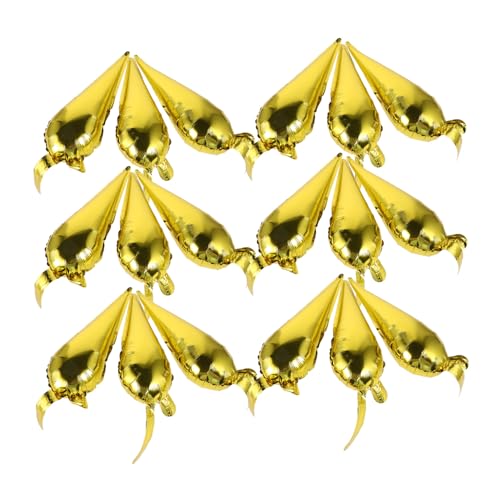 ERINGOGO 50 Stück Ballondekorationen Und Happy Royal Vibrant Centerpieces Ballons Spike Blau Verschiedene Foliendekorationen Große Hochzeitsfeier Romantische Geburtstage Goldene von ERINGOGO