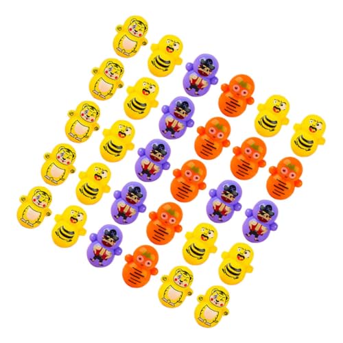 ERINGOGO 50 Stück Becherspielzeug Mini Becher Kinderspielzeug Dekorationen Großpackung Süße Becherstatue Wackelspielzeug Goodie Bag Füller Schreibtischdekoration Becherschmuck von ERINGOGO