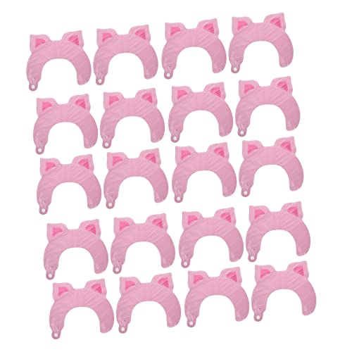 ERINGOGO 50stücke Cartoon Tier Folienballons Kopfband Für Mädchen Lustige Party Deko Für Geburtstagsfeiern Babypartys Und Hochzeiten Kreative Aluminiumfolie Luftballons Tierform von ERINGOGO