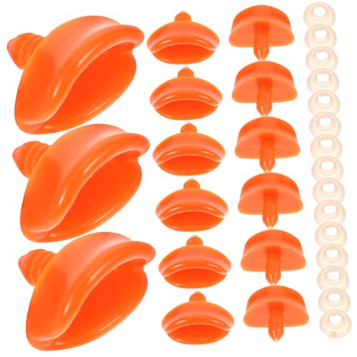 ERINGOGO 50 Stück DIY Entenschnabel Bastelset mit Dichtung Ersatz Mund für Handgefertigte Dekoration Geeignet für Mädchen Langlebiges Zubehör von ERINGOGO