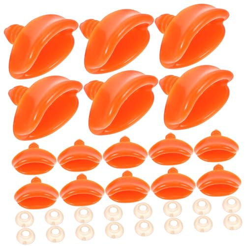ERINGOGO 50 Stück DIY Entenschnabel Bastelset mit Dichtung Munddekoration für Handgefertigte Spielzeuge Ersatzteil für Entenmund Zubehör für Bastelprojekte und Dekoration ERINGOGO 50 Stück DIY Entenschnabel Bastelset mit Dichtung Munddekoration für Handgefertigte Spielzeuge Ersatzteil für Entenmund Zubehör für Bastelprojekte und Dekoration von ERINGOGO