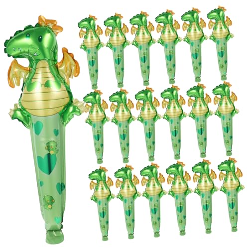 ERINGOGO 50 Stück Dinosaurier-partyballons Wasserballon Inflator-ballons-pumpe Aufblasbare Matratze Ballongewichte Ballonbogen Aufblasbarer Pool Aufblasbarer Hammer Aquarium Aluminiumfolie von ERINGOGO