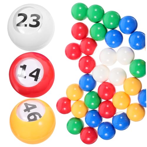 ERINGOGO 50 Stück Fenster Digitaler Ball Farbe Farbige Kugeln Party Spiel Verlosung Von Bällen Tombola-kugelnummern Verlosung Von Lotteriekugeln Tombola Lotteriekugeln Parteitätigkeit Pp ERINGOGO 50 Stück Fenster Digitaler Ball Farbe Farbige Kugeln Party Spiel Verlosung Von Bällen Tombola-kugelnummern Verlosung Von Lotteriekugeln Tombola Lotteriekugeln Parteitätigkeit Pp von ERINGOGO