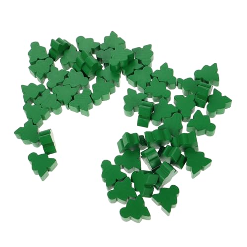 ERINGOGO 50 Stück Holz Schachfiguren Menschliche Form Tischspiel Zubehör für Brettspiele Niedliche Spielmarken für Interaktive Familienabende Sicher für Fliegendes Schach ERINGOGO 50 Stück Holz Schachfiguren Menschliche Form Tischspiel Zubehör für Brettspiele Niedliche Spielmarken für Interaktive Familienabende Sicher für Fliegendes Schach von ERINGOGO