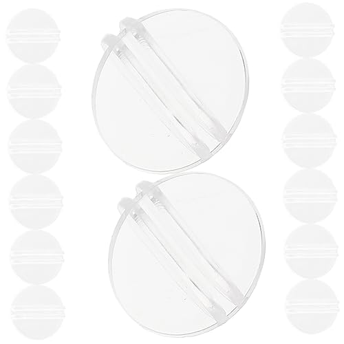 ERINGOGO 50 Stück Kartenclip Brettspielzubehör Nummernhalter Desktop Sammelkartenständer Visitenkarten Organizer Ständer Schlüsselkarten Organizer Kartenständer Namenskarten von ERINGOGO