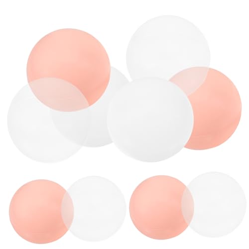 ERINGOGO 50 Stück Kinderspielzeugbälle Ballons Blasen Aufblasbare Poolbälle Aufblasbare Lernschwimmbälle Schwimmgrubenbälle Bruchsichere Bälle Dekorative Grubenbälle von ERINGOGO