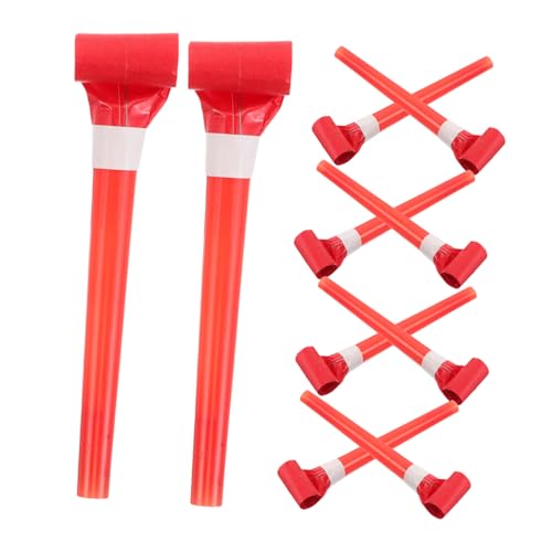 ERINGOGO 50 Stück Lustige Blowouts: Blashörner, Geburtstagsparty-pfeifen, Silvester-party- , Gebläse Für Kinder, Krachmacher, Pfeifen, Spielzeug, Rot ERINGOGO 50 Stück Lustige Blowouts: Blashörner, Geburtstagsparty-pfeifen, Silvester-party- , Gebläse Für Kinder, Krachmacher, Pfeifen, Spielzeug, Rot von ERINGOGO
