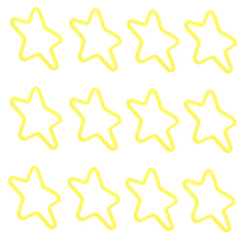 ERINGOGO 50 Stück Magisches Gummiband Bands Szenenzubehör Tricks Leistungsrequisiten Gimmick-Tricks Gimmick-Requisite Requisiten Beschwören Party-Tricks Kreative Tricks Prop Plastik Yellow von ERINGOGO