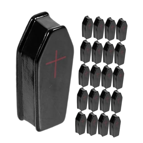 ERINGOGO 50 Stück Mini Coffin Dekoration aus Resin Kleine Halloween Grabstein Mikro Landschaftsfiguren Miniatur Sarg für Puppenhaus Spukhaus Requisiten und Partydeko ERINGOGO 50 Stück Mini Coffin Dekoration aus Resin Kleine Halloween Grabstein Mikro Landschaftsfiguren Miniatur Sarg für Puppenhaus Spukhaus Requisiten und Partydeko von ERINGOGO