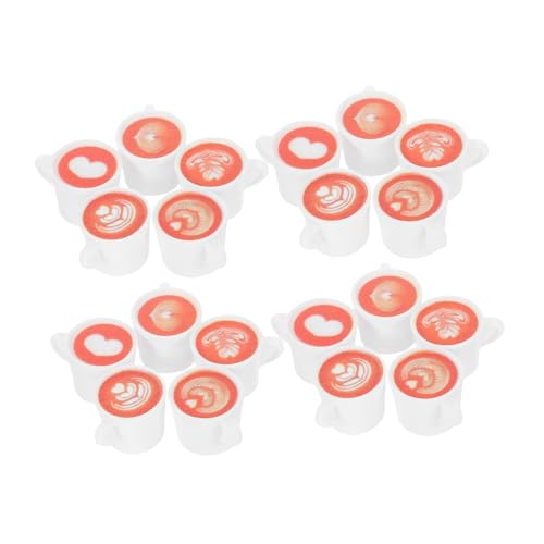 ERINGOGO 50 Stück Mini Resin Cups Miniature Dollhouse Kitchen Accessories Realistic Tiny Tea Mugs Sturdy Pretend Food Decor Für DIY ERINGOGO 50 Stück Mini Resin Cups Miniature Dollhouse Kitchen Accessories Realistic Tiny Tea Mugs Sturdy Pretend Food Decor Für DIY von ERINGOGO