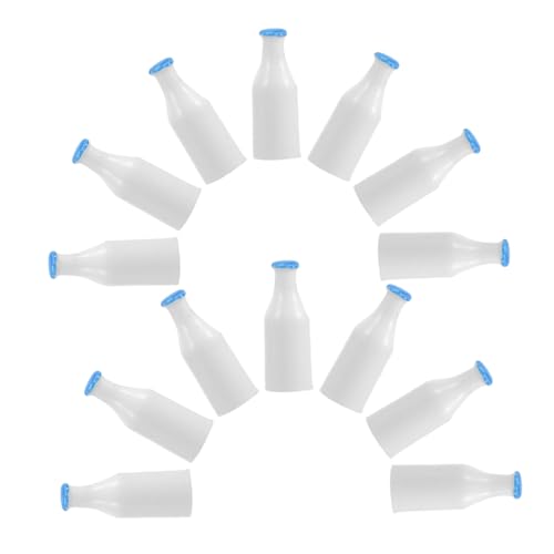 ERINGOGO 50 Stück Miniatur Milchflaschen Puppenhaus Zubehör für Küche Kreative DIY Bastelmaterialien Realistische Mini Flaschen für Puppenhaus Dekoration und Spiel ERINGOGO 50 Stück Miniatur Milchflaschen Puppenhaus Zubehör für Küche Kreative DIY Bastelmaterialien Realistische Mini Flaschen für Puppenhaus Dekoration und Spiel von ERINGOGO