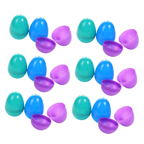 ERINGOGO 50 Stück Osterei Künstliches Ornament Für Vorgefüllte Ostereier Eier Leer Frohe Ostern Dekorieren Osterfüller Geschenkdekorationen Ostereier Boxen Süßigkeiten von ERINGOGO