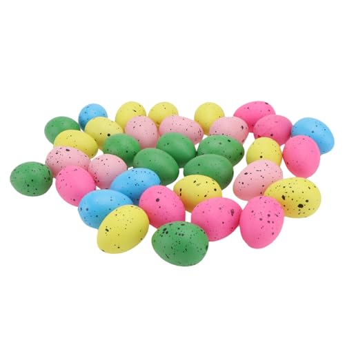 ERINGOGO Osterparty-eier Lebensechte Osterformen 4 X 3 Cm Für Jungen Und Mädchen Für Dekorationen 50 Stück von ERINGOGO