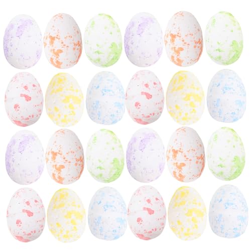 ERINGOGO Ostergeschenkidee 50 Stück Schaumeier Osterdeko Osterszene Simulation Eier Für Zuhause ERINGOGO Ostergeschenkidee 50 Stück Schaumeier Osterdeko Osterszene Simulation Eier Für Zuhause von ERINGOGO