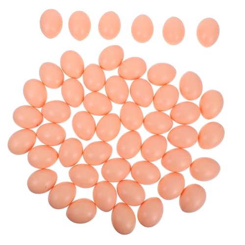 ERINGOGO Ostern Kinder 50 Stücke Kinder Ostereier Simulation Gefälschte Eier Unfinished Malerei Spielzeug von ERINGOGO