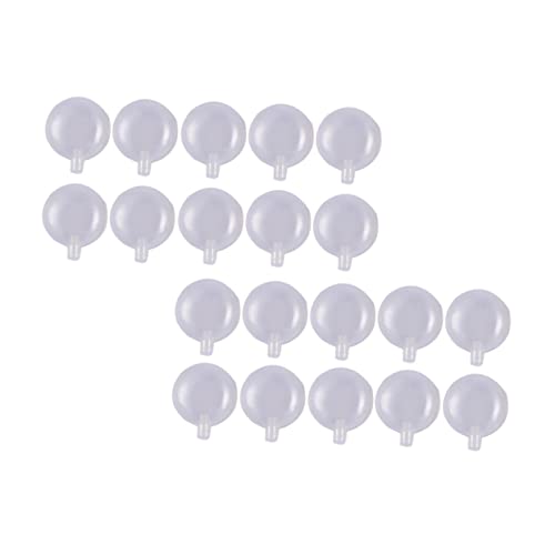 ERINGOGO 50 Stück Pack Plüschspielzeug Quietscher Einsätze Geräuschmacher Zubehör für DIY Reparatur von Plüschtieren und Puppen für Bastelprojekte und Babyspielzeug von ERINGOGO