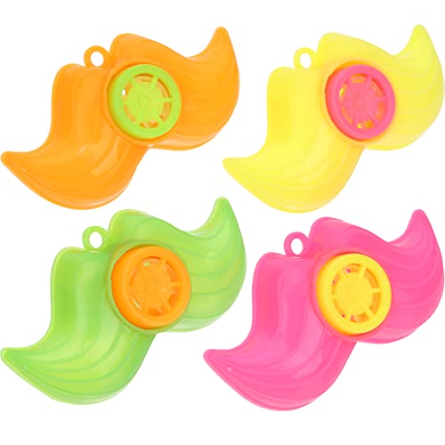 ERINGOGO 50stücke Junge Mädchen Pfeifen Spielzeug Kreative Bartform Pfeifen Spielzeuge Für Junge Mädchen Party Horns Für Geburtstagsgeschenke Farben Zufällig von ERINGOGO