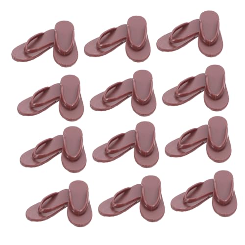 ERINGOGO 50 Stück Puppenverkleidungsschuhe Miniaturschuh Prinzessinschuhe Anziehen Puppensandalen Handgefertigte Stoffschuhe Hausschuhe Mit Großen Zehen Puppenpantoffel Plastik Hellbraun ERINGOGO 50 Stück Puppenverkleidungsschuhe Miniaturschuh Prinzessinschuhe Anziehen Puppensandalen Handgefertigte Stoffschuhe Hausschuhe Mit Großen Zehen Puppenpantoffel Plastik Hellbraun von ERINGOGO
