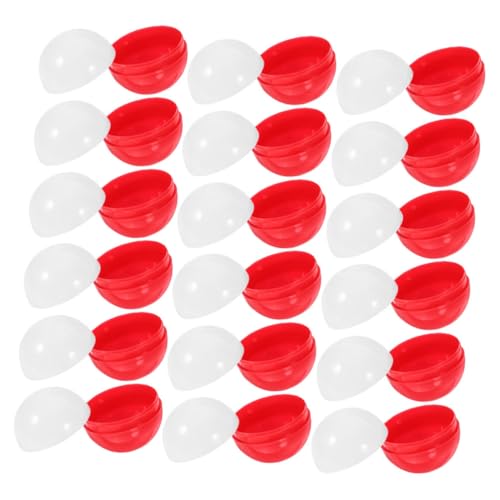 ERINGOGO 50 Stück Runde Leerkapseln aus Kunststoff für Kaugummiautomaten und Spielzeugspender Stabile Vending Machine Balls Transparente Drehkugeln für Süßigkeiten Geschenke und Partys ERINGOGO 50 Stück Runde Leerkapseln aus Kunststoff für Kaugummiautomaten und Spielzeugspender Stabile Vending Machine Balls Transparente Drehkugeln für Süßigkeiten Geschenke und Partys von ERINGOGO