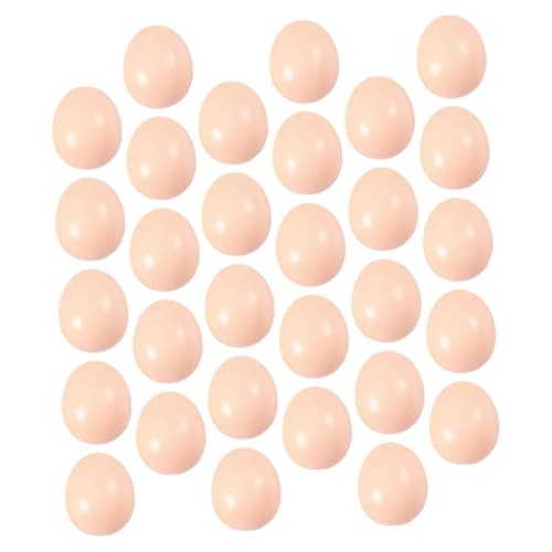 ERINGOGO 50 Stück Simulierte Plastikeispielzeug Fälschung Kind Klein Stuffer Party Lebensechtes Plastikei Ostereier Aus Plastik Selber Machen Selbstgemachte Eier Aus Plastik von ERINGOGO
