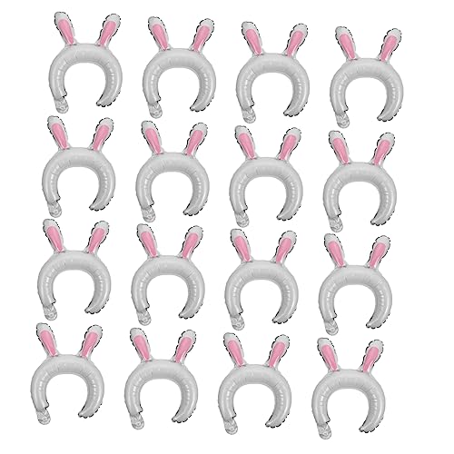 ERINGOGO 50 Stück Tierstirnbandballon Für Stirnbänder Tiere Luftballons Rosa Aufblasbares Stirnband Party Tierballon Geburtstagsdekoration Junge Kind Dekorationen Aluminiumfolie von ERINGOGO