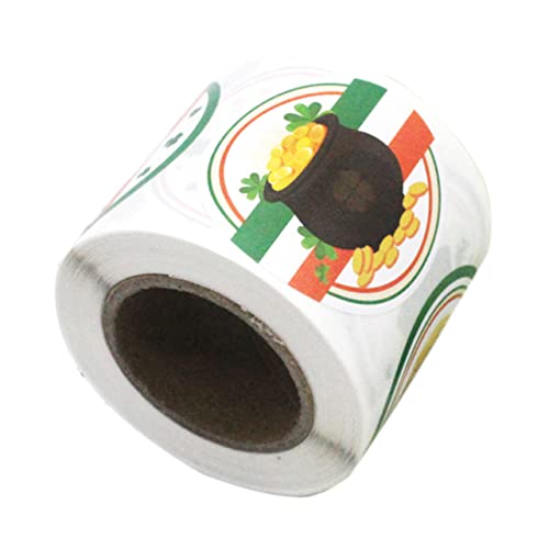 ERINGOGO 500stücke Selbstklebende Kleeblatt Aufkleber Für Patrick Day Kreative Etiketten Für -Dekoration Geschenkverpackung Und Festival-feiern ERINGOGO 500stücke Selbstklebende Kleeblatt Aufkleber Für Patrick Day Kreative Etiketten Für -Dekoration Geschenkverpackung Und Festival-feiern von ERINGOGO