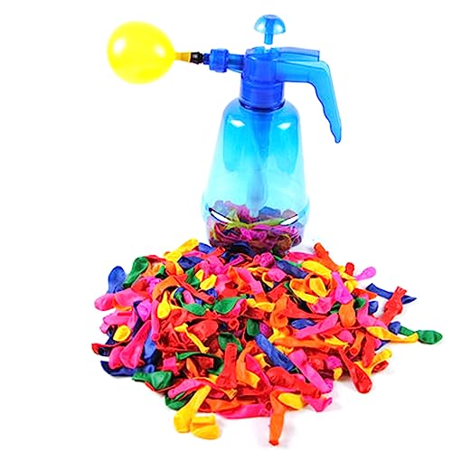 ERINGOGO 500Stücke Wasserballonpumpe Mit Bunten Ballons Schnelles Aufblasen Für Kinderpartys Und Outdoor Spaß Für Wasserballonspiele Und Sommeraktivitäten ERINGOGO 500Stücke Wasserballonpumpe Mit Bunten Ballons Schnelles Aufblasen Für Kinderpartys Und Outdoor Spaß Für Wasserballonspiele Und Sommeraktivitäten von ERINGOGO