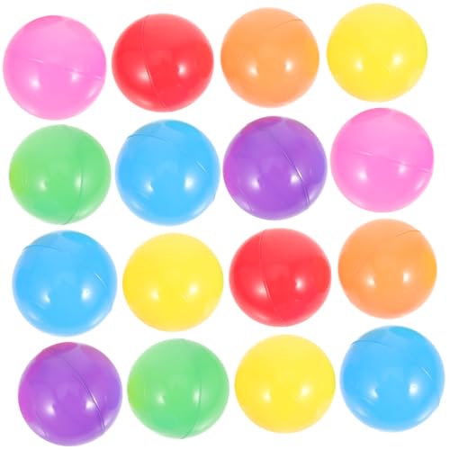 ERINGOGO 50Stücke Ballgrubenkugeln Kunststoff Ozeanbälle Für Wasser Und Innenbereich Fördert Hand Augen Koordination Und Spielerisches Lernen von ERINGOGO