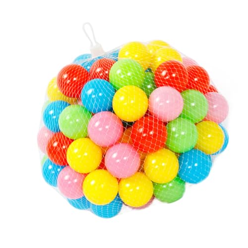 ERINGOGO 50Stücke Bunte Ozeanbälle Für Kunststoffspielzeug Für Planschbecken Spielzimmer Und Badespaß Zufällige Farben Für Unendliches Spielvergnügen ERINGOGO 50Stücke Bunte Ozeanbälle Für Kunststoffspielzeug Für Planschbecken Spielzimmer Und Badespaß Zufällige Farben Für Unendliches Spielvergnügen von ERINGOGO