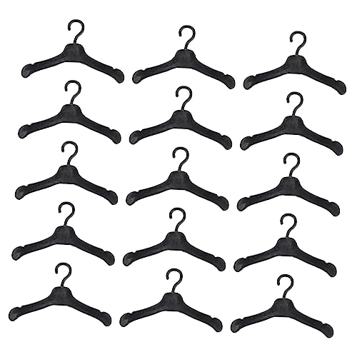 ERINGOGO 50Stücke Puppenkleiderbügel aus Kunststoff Kleiderständer für Puppenoutfits Zubehör für Puppenkleidung für Kreative Rollenspiele ERINGOGO 50Stücke Puppenkleiderbügel aus Kunststoff Kleiderständer für Puppenoutfits Zubehör für Puppenkleidung für Kreative Rollenspiele von ERINGOGO
