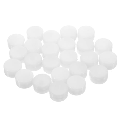 ERINGOGO 50er-Box Spielzeugzubehör Geräuschemacher Puppenteile Sensorisches Quietscher Für Zubehör Für Marionettenpuppen Rasseln Weiß Plastik von ERINGOGO