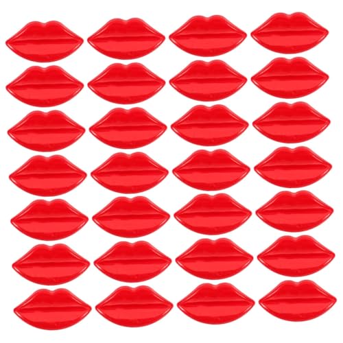 ERINGOGO 50pcs DIY -kleidungsknöpfe Für Puppenherstellung DIY Big Lippen Lippenzubehör Anzug DIY -Taste Kleidungsstück Overtockknöpfe DIY -Kleidung Knöpfe von ERINGOGO