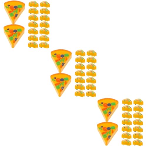 ERINGOGO 54 STK Pizzawagen zum Zurückziehen Trägheits-Geländewagen Minispielzeug für Kinder kinderspielzeug Auto Kinder puppenwagen Geschenke Modelle dekoratives Spielzeug Babyauto Mädchen von ERINGOGO