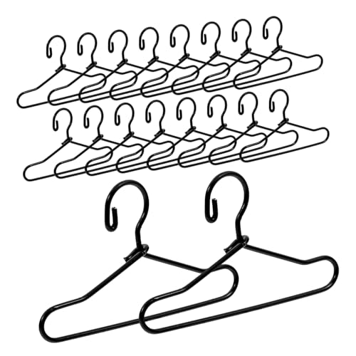 ERINGOGO 55stücke Mini-kleiderbügel Für Puppen Metallische Strapazierfähige Hänger Für Puppenkleidung Und Puppenhaus-Dekoration Für Kleine Puppen Dolls von ERINGOGO
