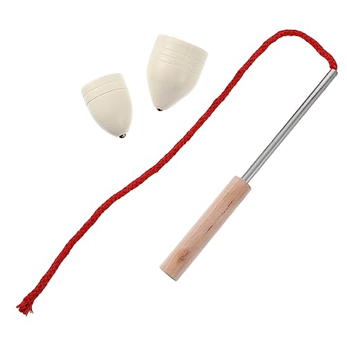 ERINGOGO 5Sätze Holzspielzeug Für Outdoor Fitness Mit Holzkreisel Pro Für Freizeitaktivitäten Und Spiele Im Freien ERINGOGO 5Sätze Holzspielzeug Für Outdoor Fitness Mit Holzkreisel Pro Für Freizeitaktivitäten Und Spiele Im Freien von ERINGOGO