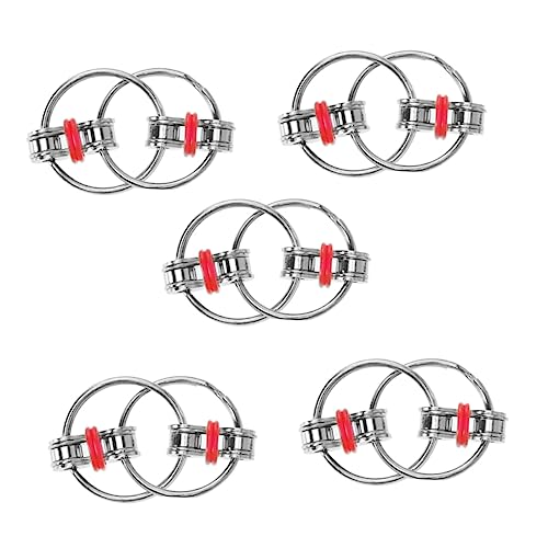 ERINGOGO 5St Kettens pielzeug für kinderspielzeug Decompression Toy für Erwachsene Kettenspielzeug zum Stressabbau rostfreies Kettenspielzeug Rostfreier Stahl ERINGOGO 5St Kettens pielzeug für kinderspielzeug Decompression Toy für Erwachsene Kettenspielzeug zum Stressabbau rostfreies Kettenspielzeug Rostfreier Stahl von ERINGOGO