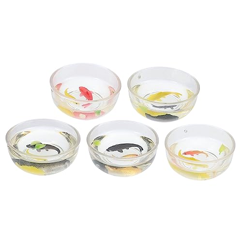 ERINGOGO 5St Puppenhaus Bausatz Figuren Miniatur Qualle Aquarium Animal Figures Chaps Tiermodell Tierfigur Goldfish Toy gefälschter Mini Fischdekor Harz ERINGOGO 5St Puppenhaus Bausatz Figuren Miniatur Qualle Aquarium Animal Figures Chaps Tiermodell Tierfigur Goldfish Toy gefälschter Mini Fischdekor Harz von ERINGOGO