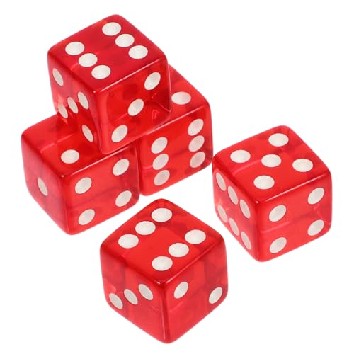 ERINGOGO Leichte Kompakte 5-teilige Spiel-Requisiten Aus Acryl Mit Mehreren Seiten Für Partys ERINGOGO Leichte Kompakte 5-teilige Spiel-Requisiten Aus Acryl Mit Mehreren Seiten Für Partys von ERINGOGO