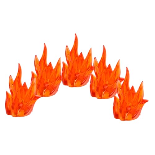 ERINGOGO 5Stücke Bauklötze Mit Feuer Effekten Für Actionfiguren Lernspielzeug Zubehör Für Bauarbeiter Und Baufahrzeuge Für Halloween Und Geburtstagsfeiern ERINGOGO 5Stücke Bauklötze Mit Feuer Effekten Für Actionfiguren Lernspielzeug Zubehör Für Bauarbeiter Und Baufahrzeuge Für Halloween Und Geburtstagsfeiern von ERINGOGO