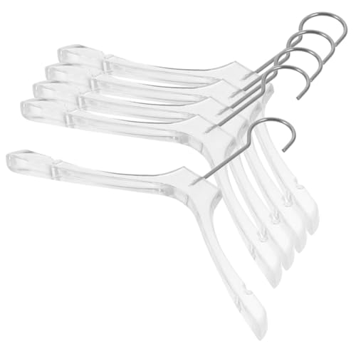 ERINGOGO 5Stücke Mini Kleiderbügel Für Puppen Teiliges Transparente Puppen Kleiderbügel Für Puppenhaus Langlebige Metall Und Kunststoffmaterialien Für Kleider Und Accessoires ERINGOGO 5Stücke Mini Kleiderbügel Für Puppen Teiliges Transparente Puppen Kleiderbügel Für Puppenhaus Langlebige Metall Und Kunststoffmaterialien Für Kleider Und Accessoires von ERINGOGO