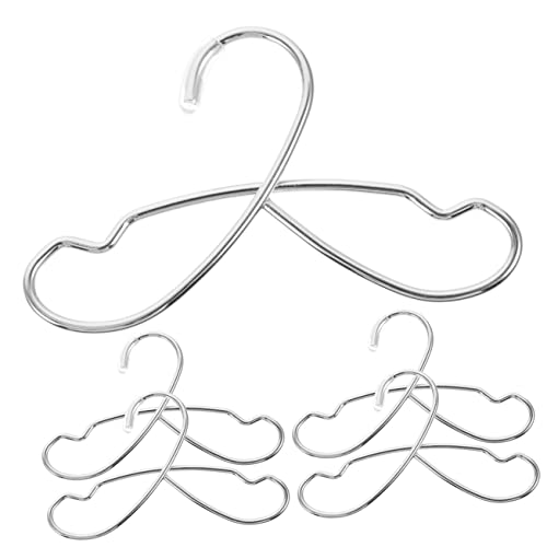 ERINGOGO 5Stücke Puppenbügel Aus Exquisite Kleiderbügel Für Kleine Babypuppen Zur Aufbewahrung Und Dekoration Von Puppenbekleidung Silberfarben ERINGOGO 5Stücke Puppenbügel Aus Exquisite Kleiderbügel Für Kleine Babypuppen Zur Aufbewahrung Und Dekoration Von Puppenbekleidung Silberfarben von ERINGOGO