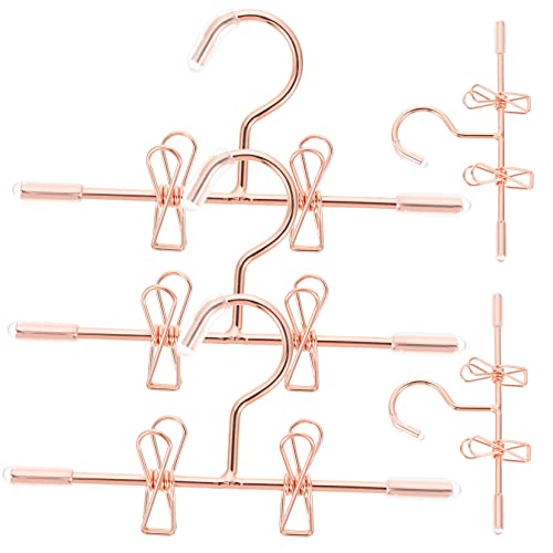 ERINGOGO 5Stücke Kleiner Kleiderbügel für Puppen Realistische Miniatur Kleiderbügel für Puppenkleidung Zubehör für Puppenhaus und Miniaturen von ERINGOGO