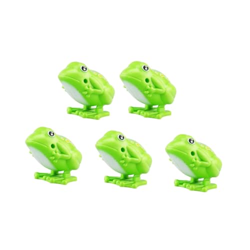 ERINGOGO 5Stücke Teiliges Aufziehbares Froschspielzeug Lustige Springende Frösche aus Hochwertigem Kunststoff Pädagogisches für Fördert Koordination und Fantasie für Kleine ERINGOGO 5Stücke Teiliges Aufziehbares Froschspielzeug Lustige Springende Frösche aus Hochwertigem Kunststoff Pädagogisches für Fördert Koordination und Fantasie für Kleine von ERINGOGO