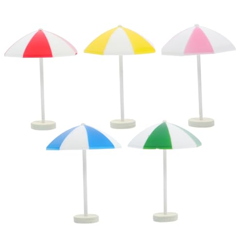 ERINGOGO 5stücke Miniatur Strandsonnenschirme Bunte Deko Für Puppenhäuser Mikrolandschaft Langlebige Materialien Für Kreative Gestaltung Und Kinderspielzeug ERINGOGO 5stücke Miniatur Strandsonnenschirme Bunte Deko Für Puppenhäuser Mikrolandschaft Langlebige Materialien Für Kreative Gestaltung Und Kinderspielzeug von ERINGOGO