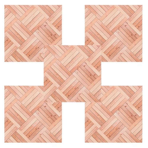 ERINGOGO 5pcs Klebstoff Tapete Für Dollhouse Simulation Holz Getreide Aufkleber Dollhouse Floor Aufkleber von ERINGOGO