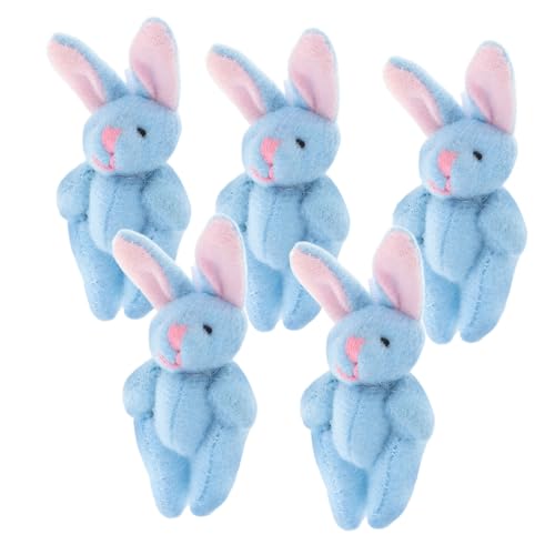 ERINGOGO 5pcs Mini Plüsch Bunny Niedliche Ausgestopfte Tierkaninchenpuppe Mit Kurzen Lanyard Mini Plüsch Kaninchenanhänger Winzig Gefüllte Kaninchen Charms Charms ERINGOGO 5pcs Mini Plüsch Bunny Niedliche Ausgestopfte Tierkaninchenpuppe Mit Kurzen Lanyard Mini Plüsch Kaninchenanhänger Winzig Gefüllte Kaninchen Charms Charms von ERINGOGO