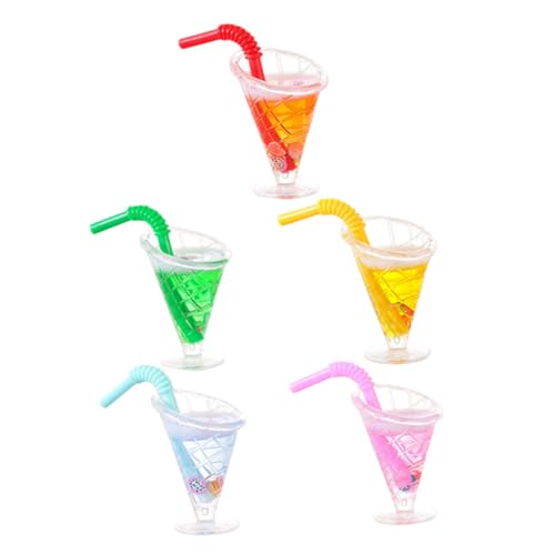 ERINGOGO 5pcs Miniature Hawaiian Dessert Cups Realistische Mini -Juice -Cup -Modelle Für Dollhouse Kitchen Accessoires Mini -hausdekorationen Sommerpartydekorationen ERINGOGO 5pcs Miniature Hawaiian Dessert Cups Realistische Mini -Juice -Cup -Modelle Für Dollhouse Kitchen Accessoires Mini -hausdekorationen Sommerpartydekorationen von ERINGOGO