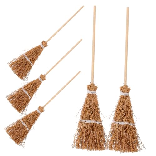 ERINGOGO 5pcs Mini Hand-Woven Besen Requisiten Dekorative Puppenhaus Besen Für Maßstab 1:12 Miniatur Wohnkultur ERINGOGO 5pcs Mini Hand-Woven Besen Requisiten Dekorative Puppenhaus Besen Für Maßstab 1:12 Miniatur Wohnkultur von ERINGOGO